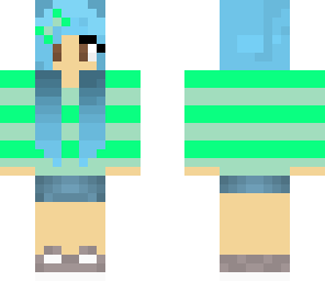 cute blue