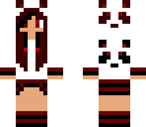 red hair panda