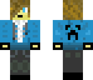 cool blue guy in hoodie
