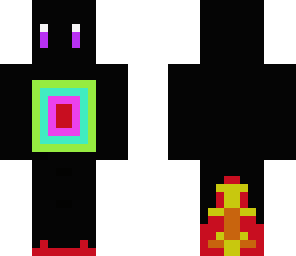 enderman on fire