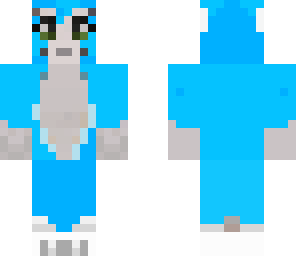 blue stampy cat
