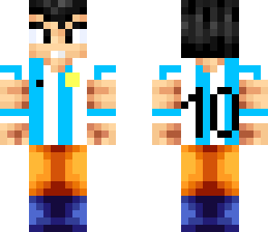 messi goku 10
