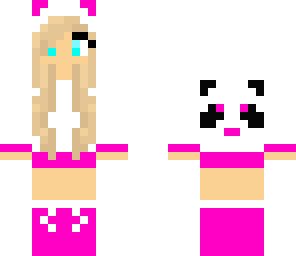 pink panda girl