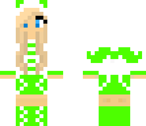 lime panda girl