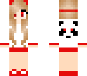 red panda girl
