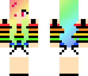 rainbow girl