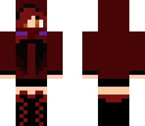random red girl