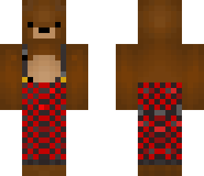 bear in overalls