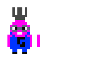 floating purple thing