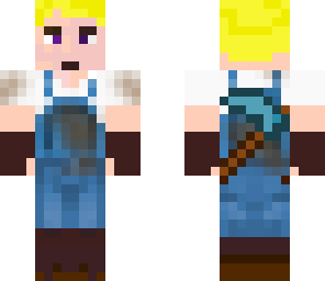 blonde farmer
