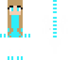 bue dinosaur girl