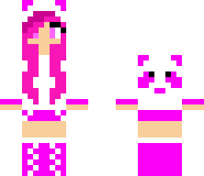 pink panda girl