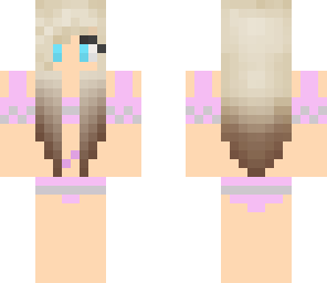 cute pink swim suit