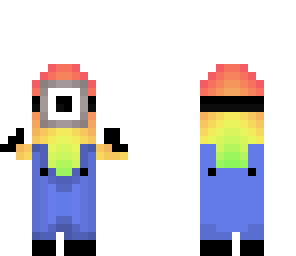 rainbow minion
