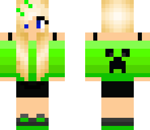 cute creeper girl