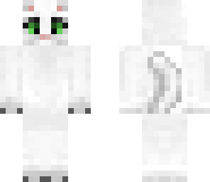 white cat dont use