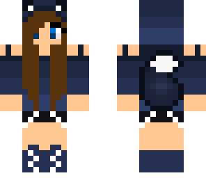 blue wolf girl
