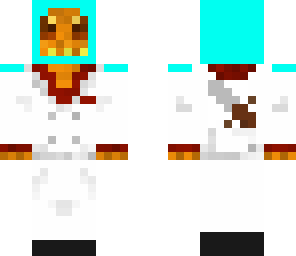 armored pumpkin man