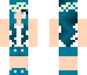 turquoise girl