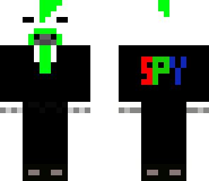 mucca verde e biamca spy