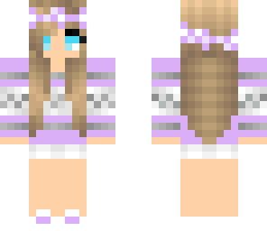 lavender winter girl