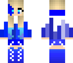 blue dubstep skin