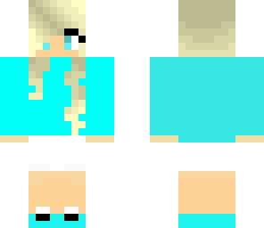blue girl