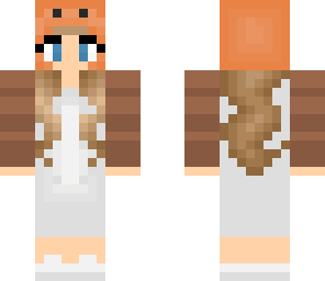 cute snowgolem girl