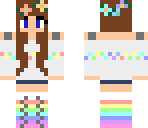 rainbow girl