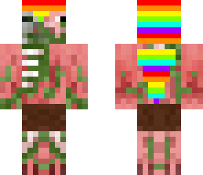 rainbow zombiepiggirl