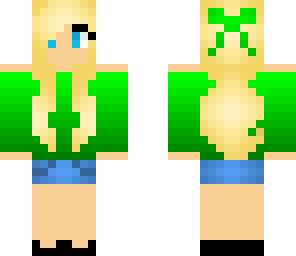 green sweater girl