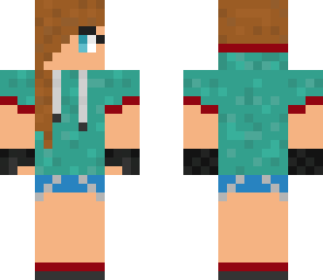 girl with hoodie 