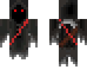 death with iron scythe