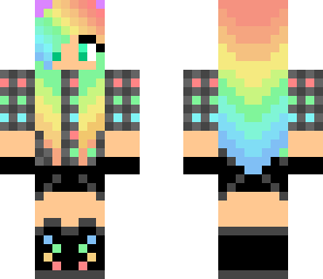 rainbow girl