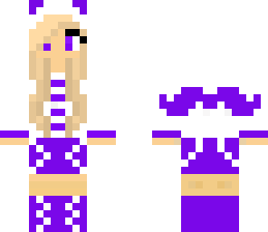 purple panda girl