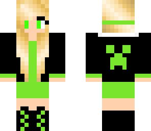 green neon creeper edited