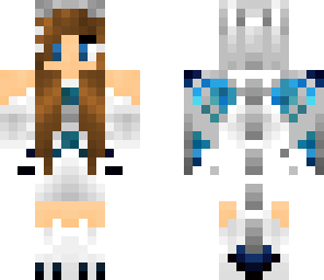 blue dragongirl
