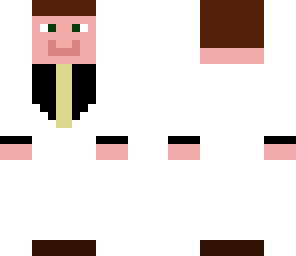 white tuxedo man