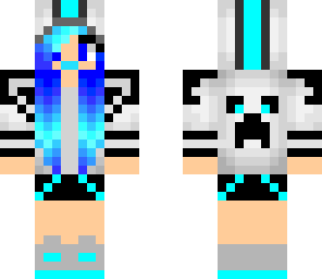 blue girl