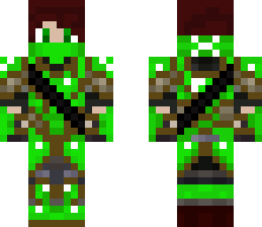 brown hair green eyed emerald rouge