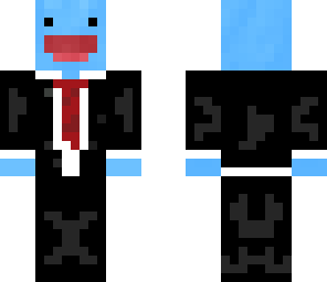 wooper with a suit
