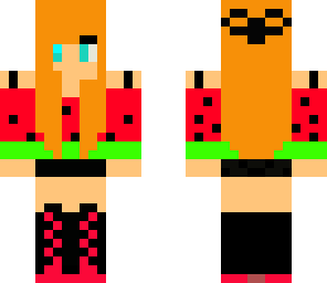 cute watermelon girl