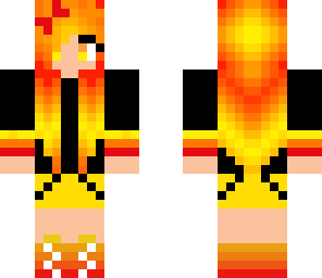edited fire girl