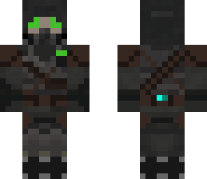 gas mask man