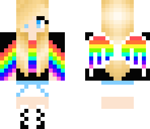 rainbow angel