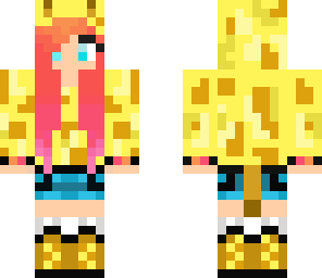 edited giraffe hoody skin