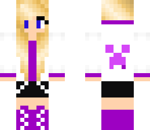 purple creeper girl