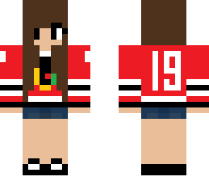 blackhawks girl