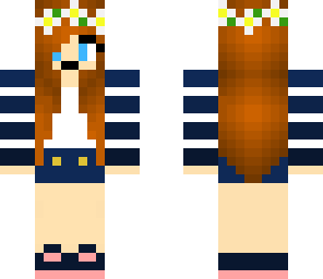 this skin only girl - for minecraft v3