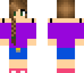 purple girl